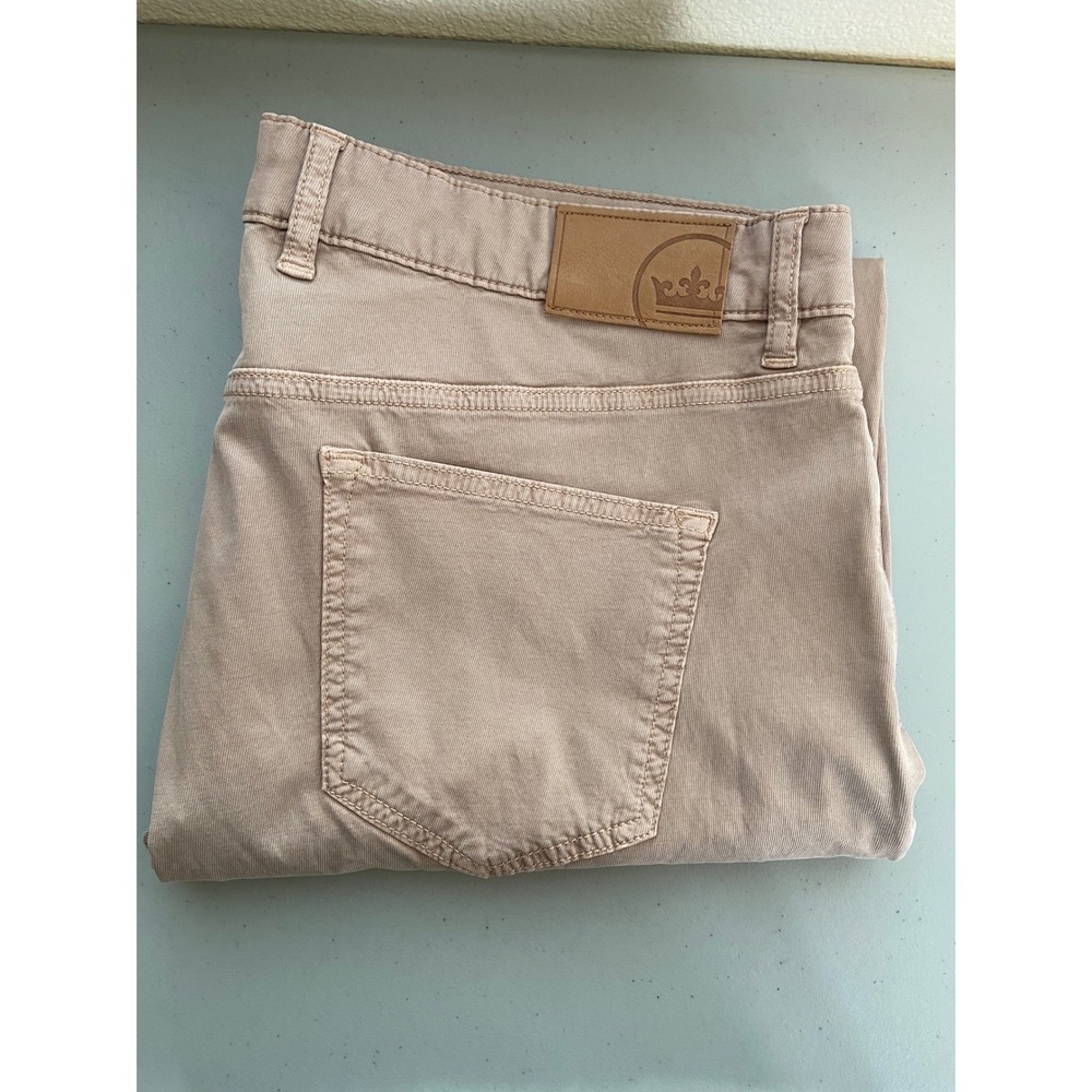 Peter Millar Crown Crafted Mens 38/32 Pants 5 Pockets Golf Activewear